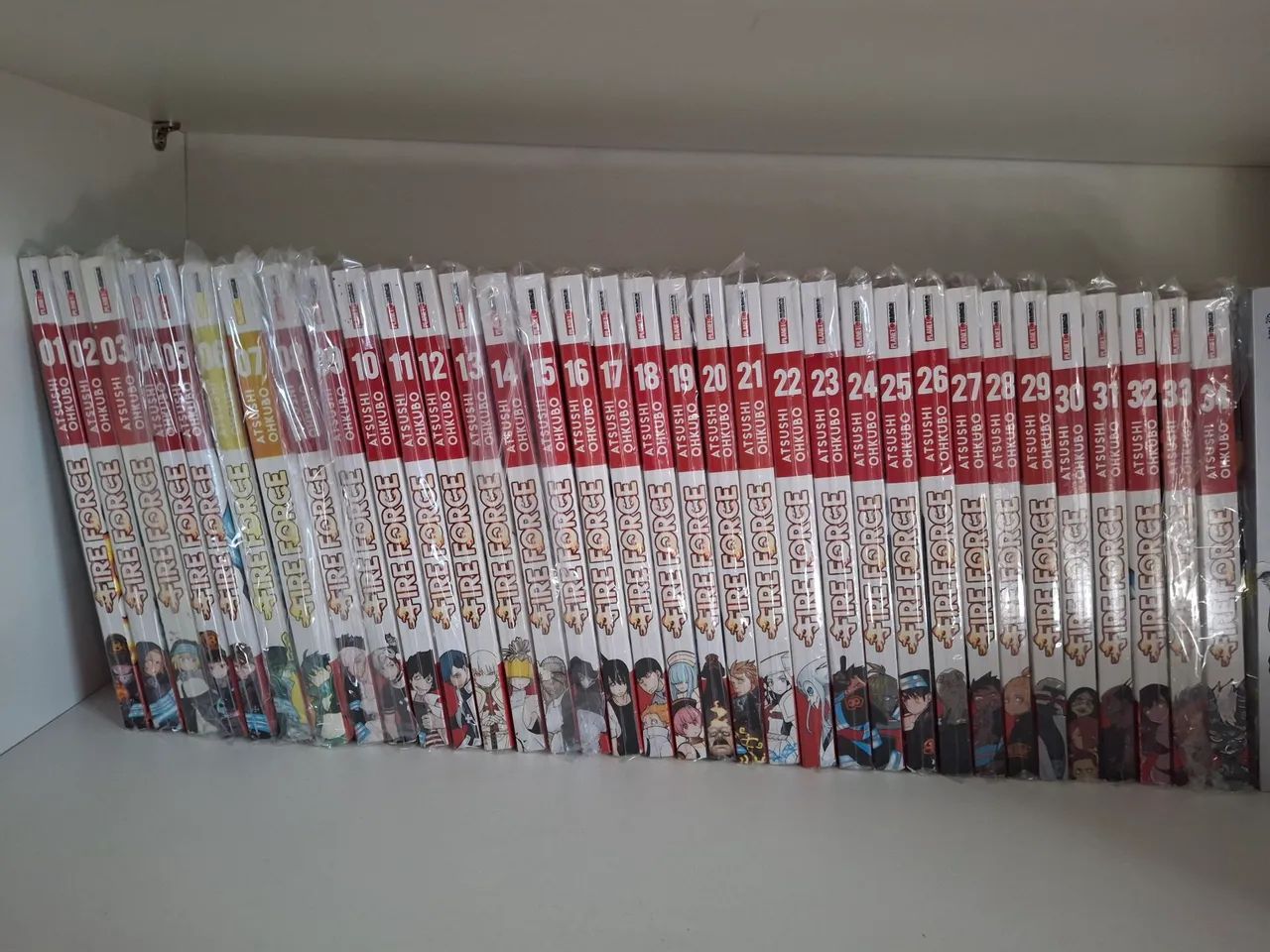 Mangá Fire force 1 ao 34 Completo 