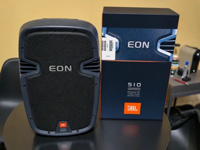 Caixa ativa amplificada JBL EON 510 280W Zerada - mais potente que
