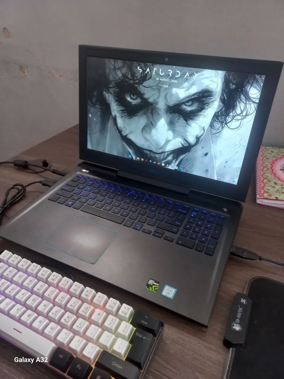 Vendo Notebook Gamer Dell G7 GTX1050 TI - Foto 4