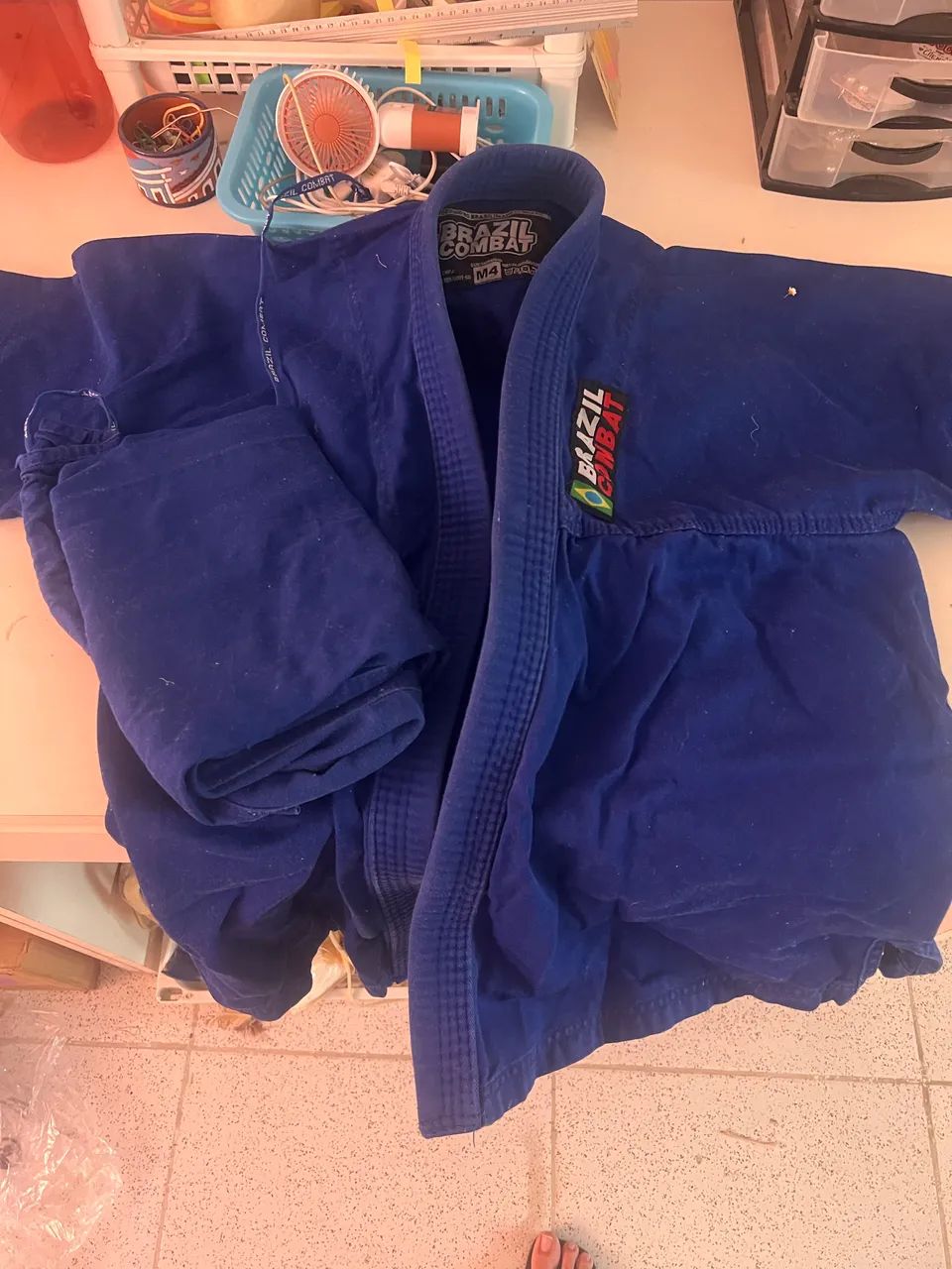 Kimono infantil Brazil combat M4 - Foto 5