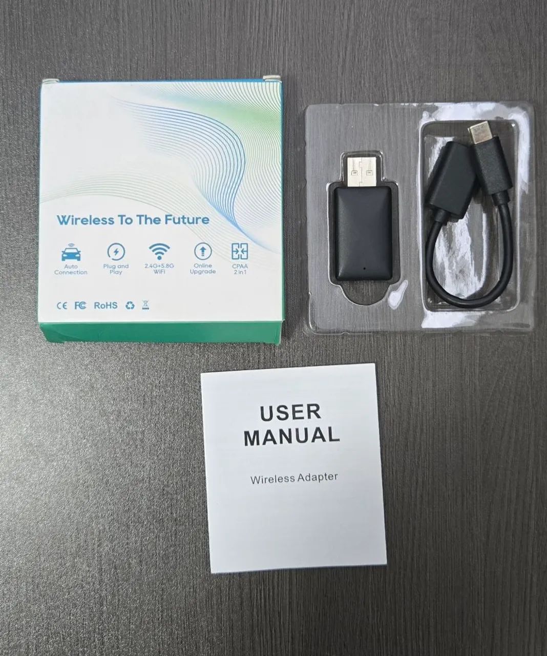 Adaptador Wireless Android Auto (automóvel) - Foto 2