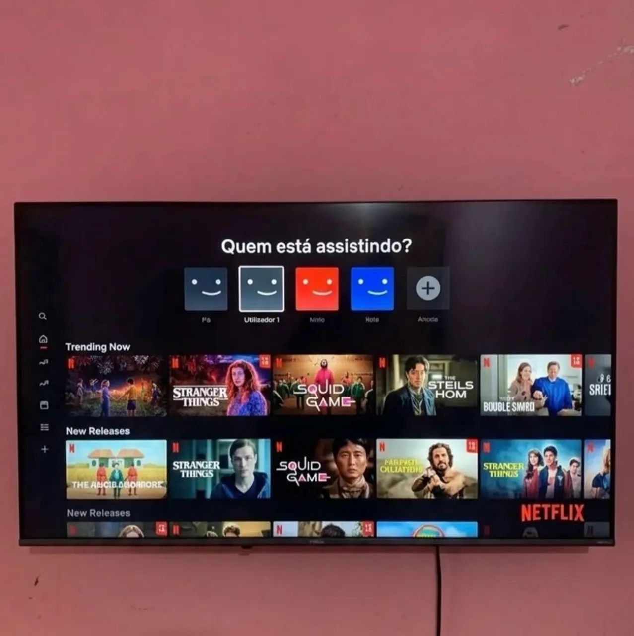 Tv  smart 43 polegadas semi nova  - Foto 3