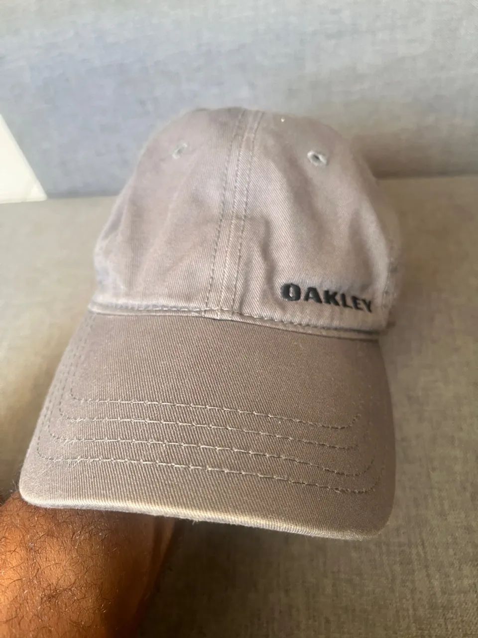 Boné Oakley Original Cinza 