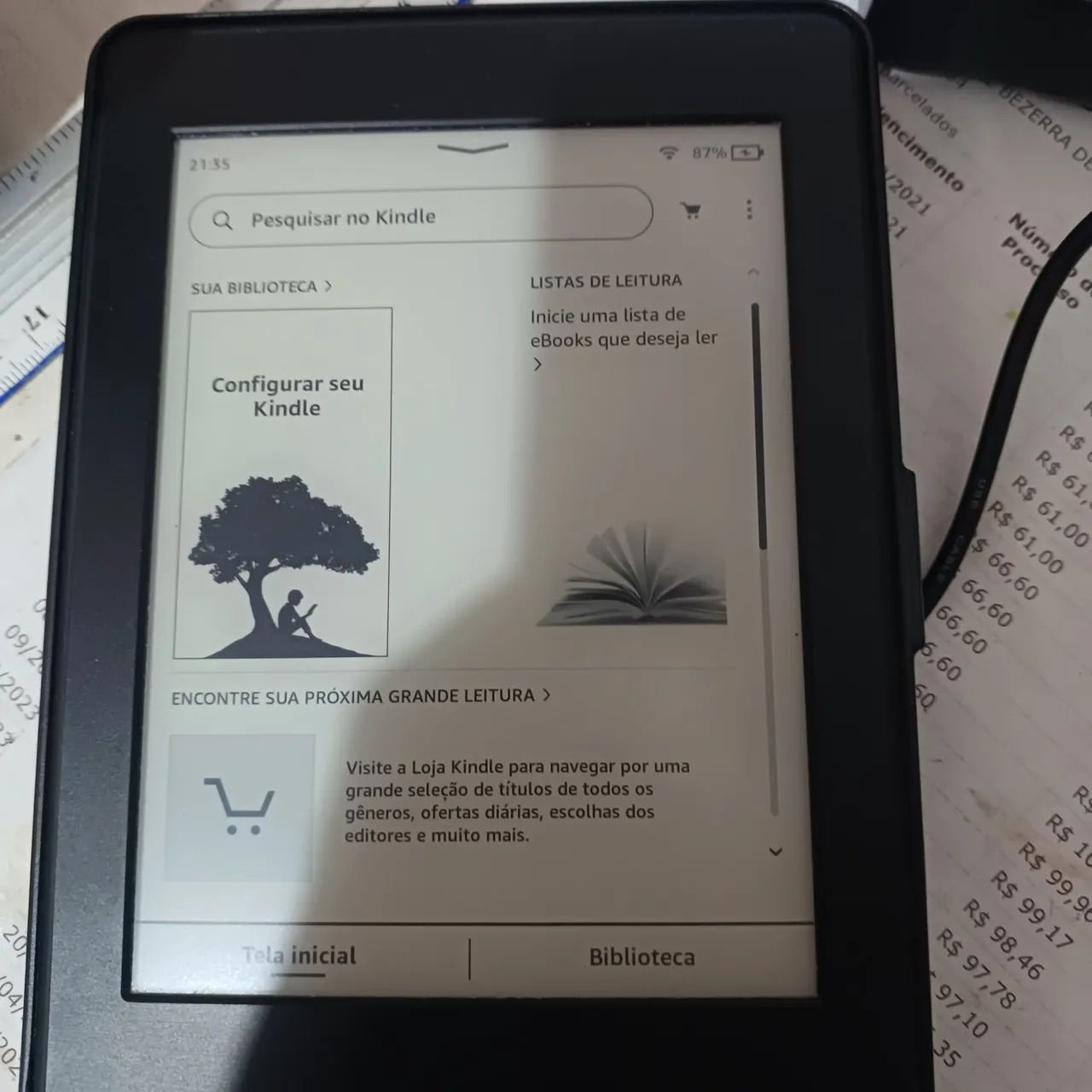 Kindle 7 geração  - Foto 2