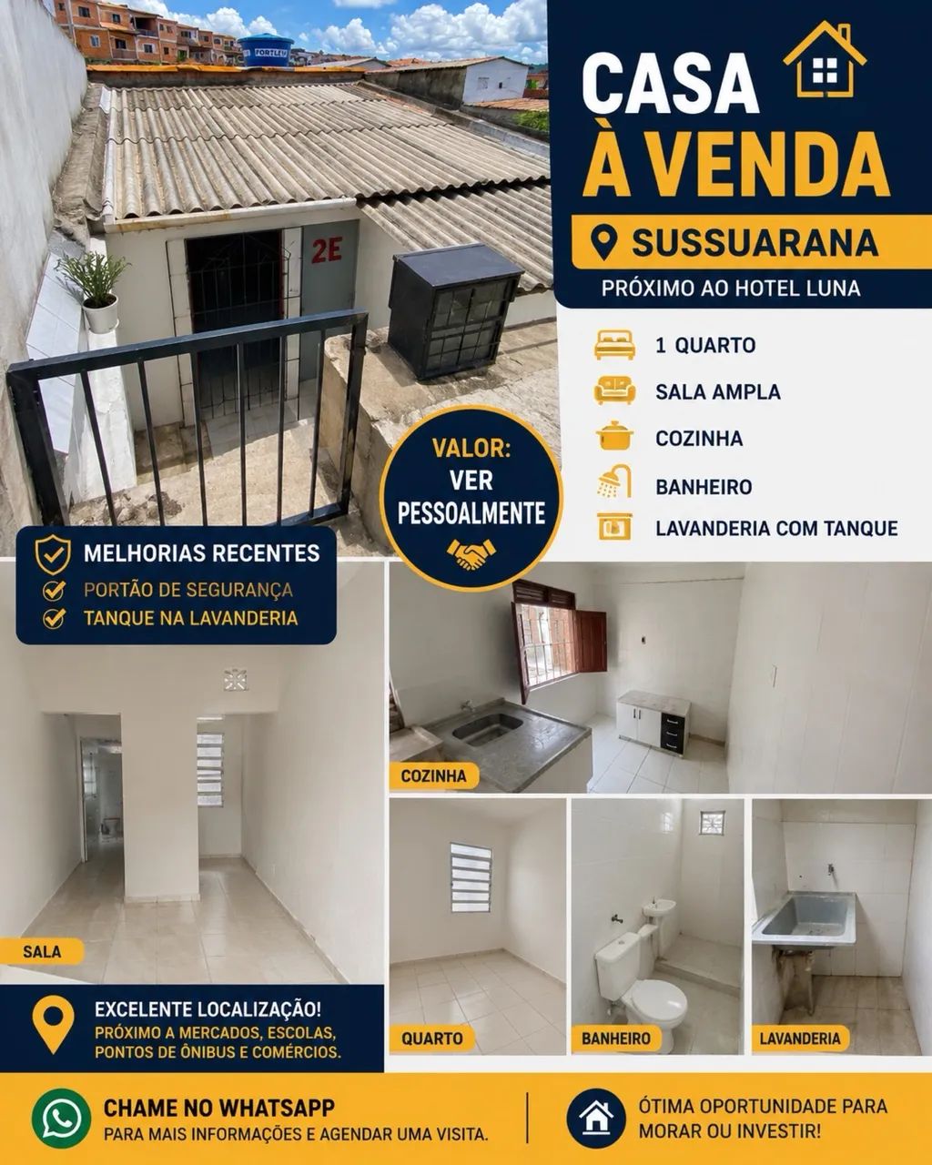 Casa em sussuarana 