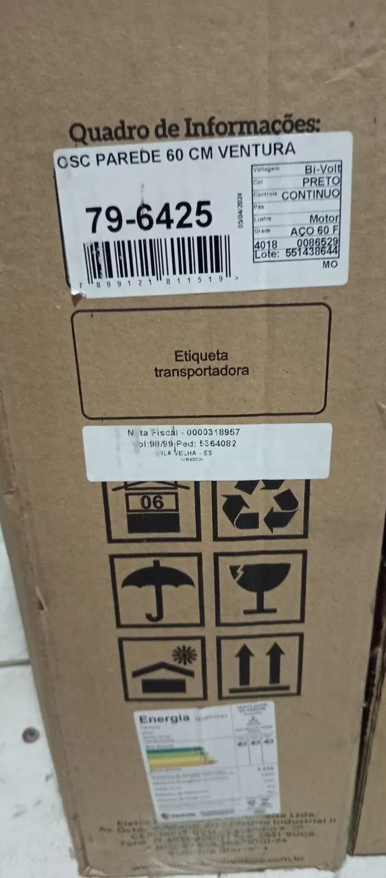 Ventilador de parede  - Foto 2
