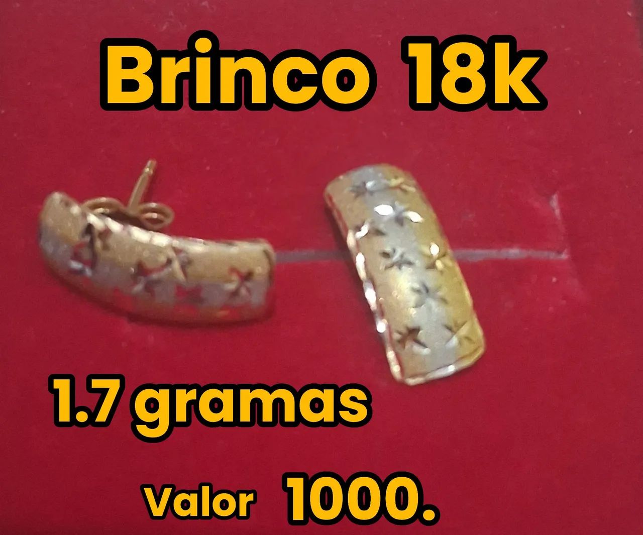 Brinco 18k