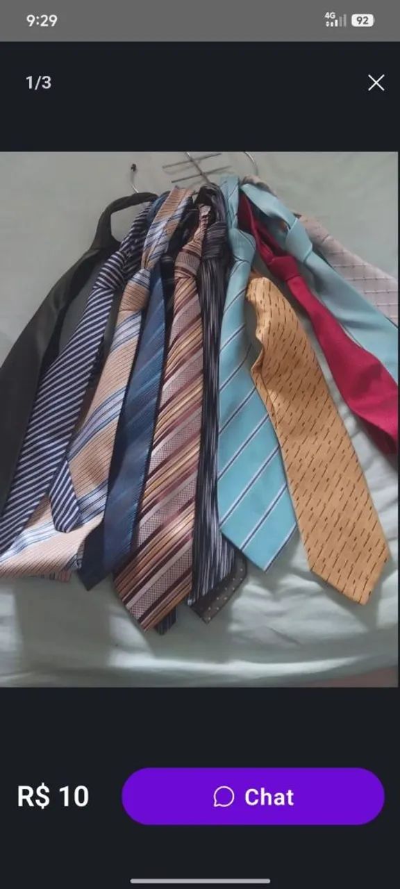 Gravatas em perfeitas qualidade 