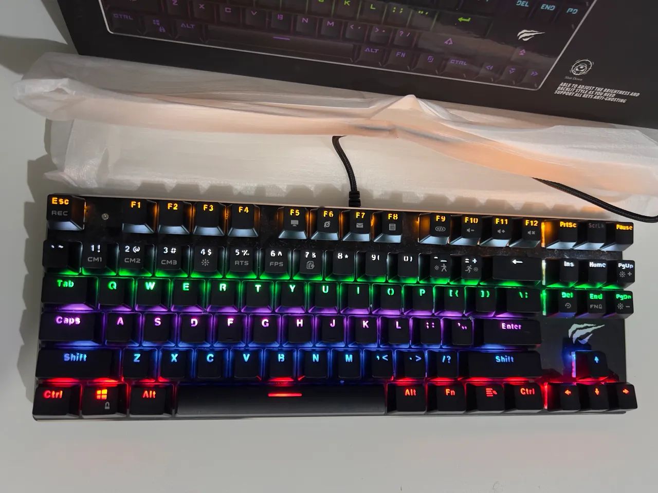 Teclado mecânico Havit 