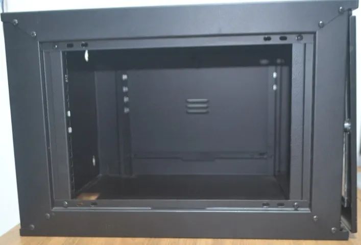 Mini Rack de Parede 10U 19? com Bandeja - Ideal para DVR, CFTV, Roteador e Redes - Foto 2