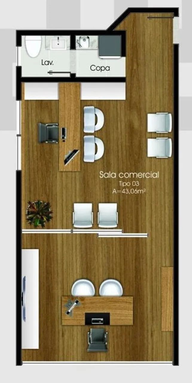 Comercial Sala para venda em Balneário Camboriú - SC - Foto 2
