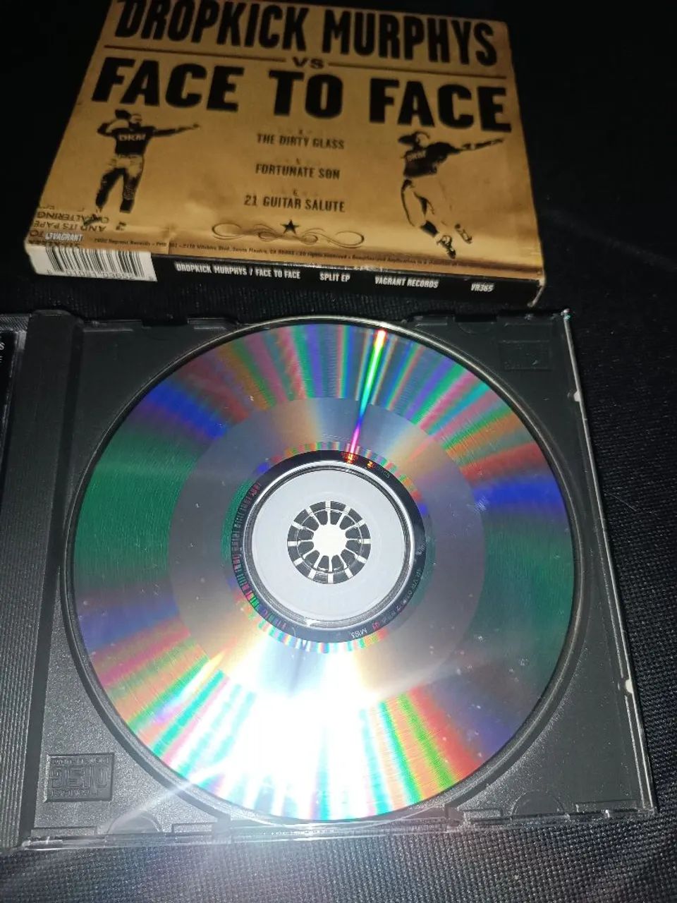 Cd Split Dropkick Murphys Face Tô Face Hardcore Punk - Foto 4