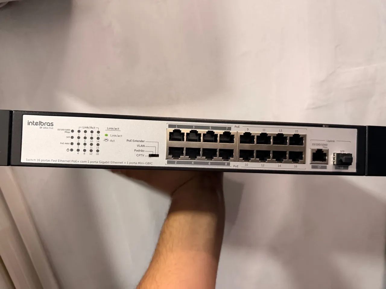 Sf 1811 PoE. Switch Intelbras poe  - Foto 2