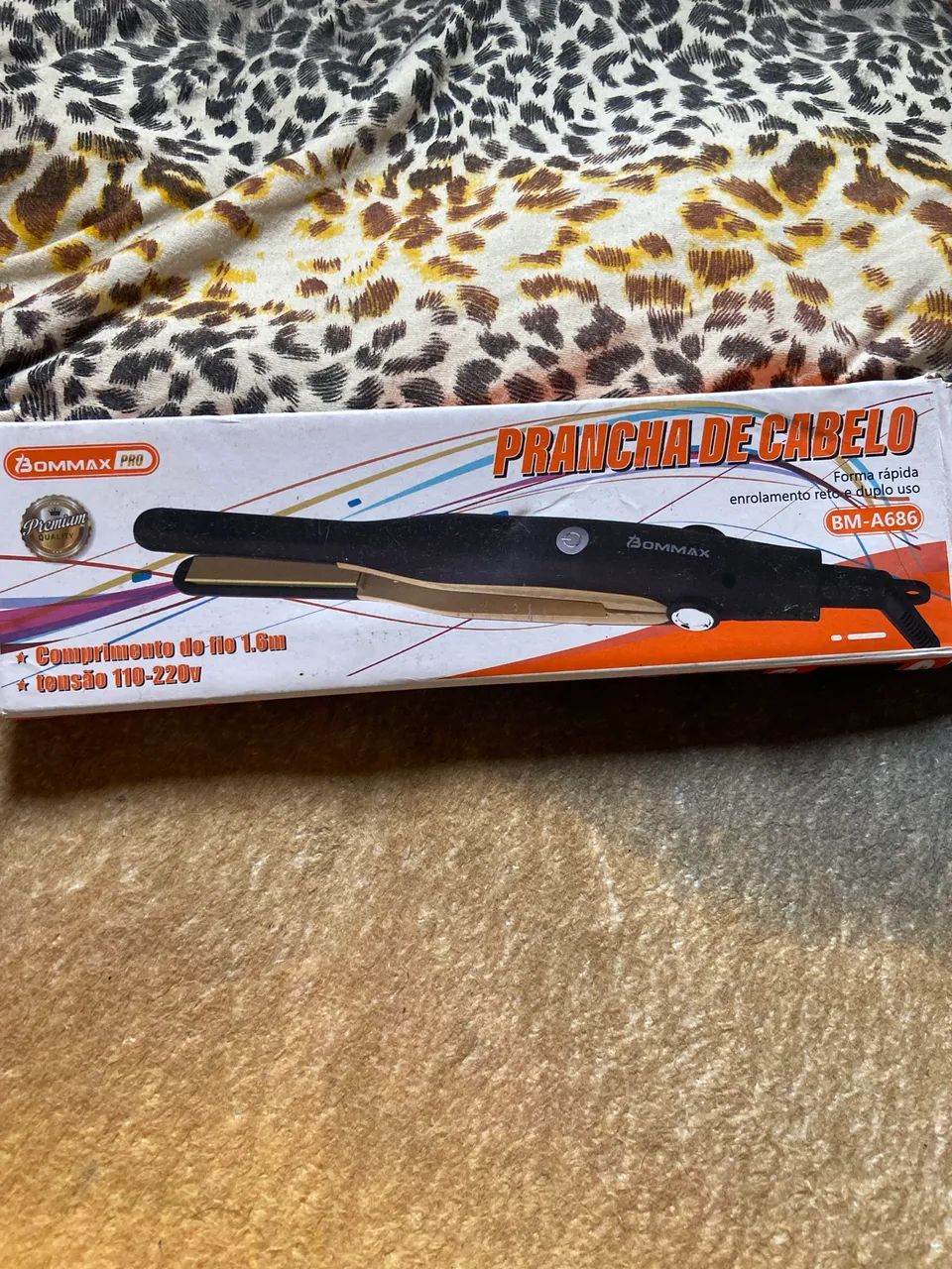 Prancha de cabelo 