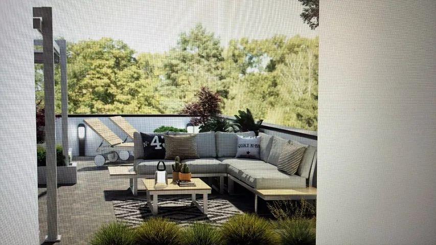 Conjunto Sofá e Mesa alumínio de jardim   - Foto 3