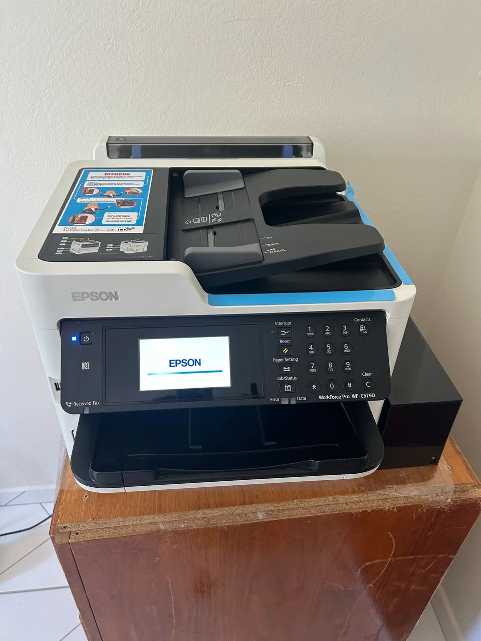 Impressora Epson WorkForce Pro WF-C5790 com Bulk Ink  Profissional - Foto 3