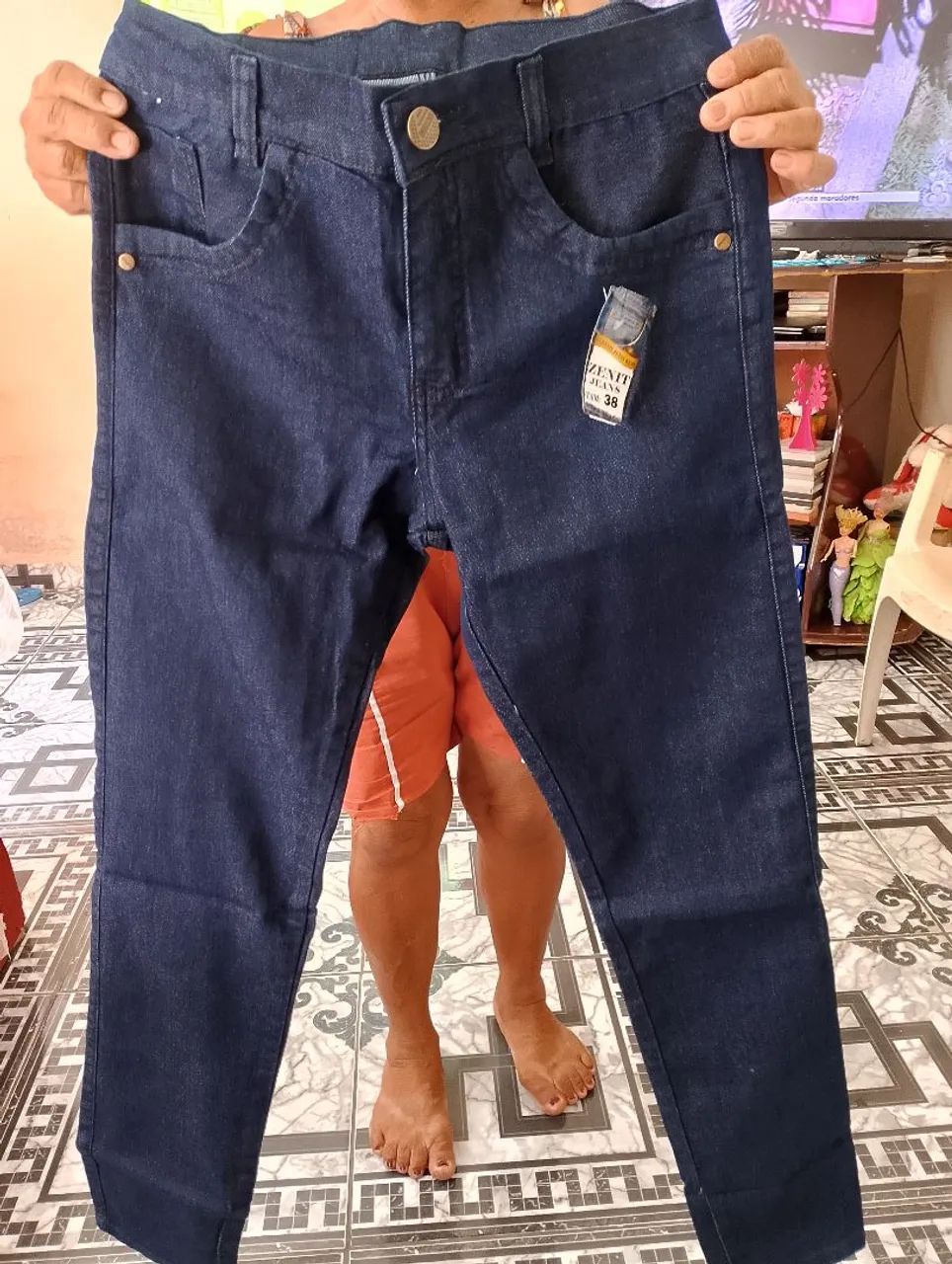 Calça jeans nova masculina  - Foto 3