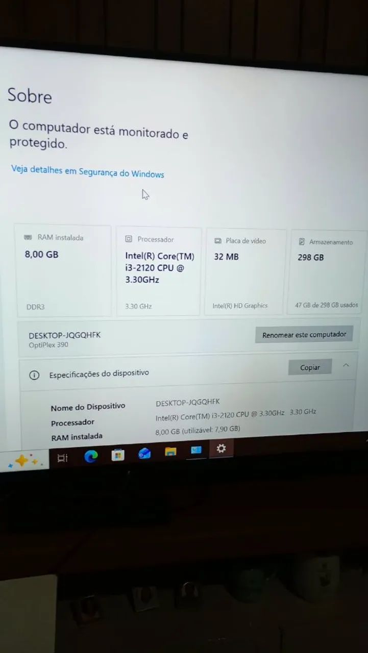 Computador Dell Core i3 HD de 320 - 8gb Ram - Foto 2