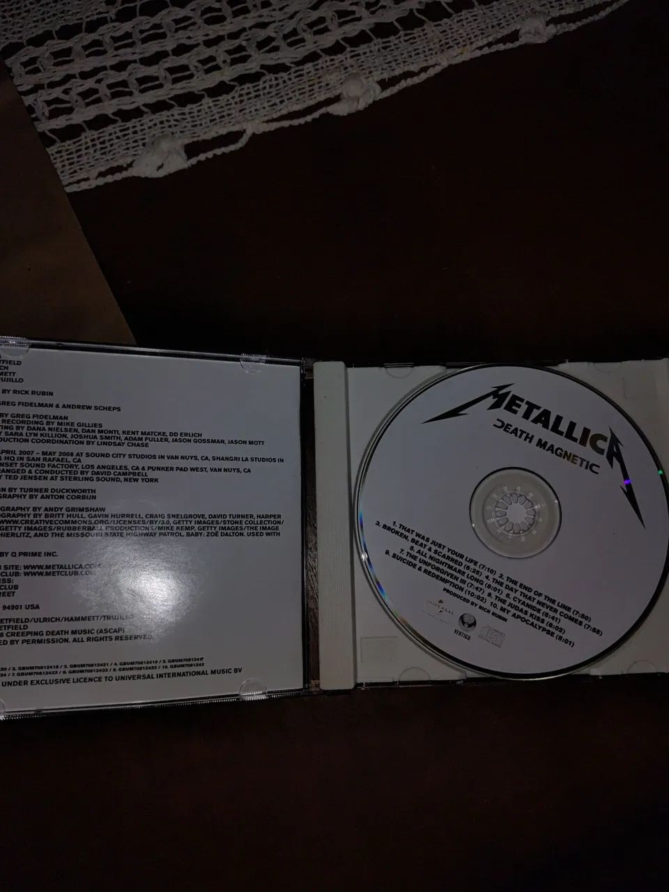 Cd metallica - death magnetic (novo) - Foto 2