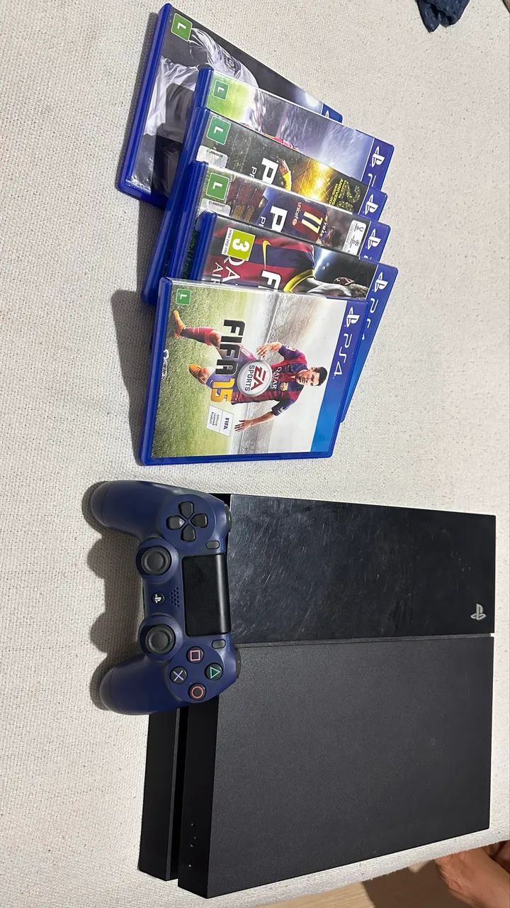     PS4 Fat Completo com Controle e Cabos - Foto 2