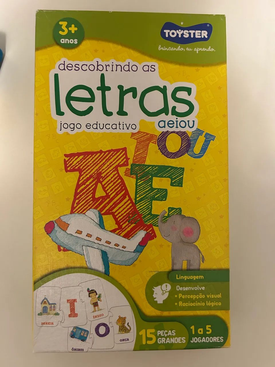 Jogo descobrindo as letras - Foto 3