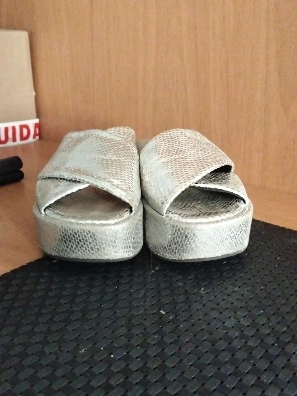 Sandália prata  - Foto 2