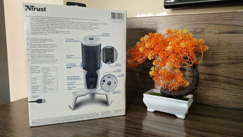 [LACRADO] Microfone Gamer/Streaming SB Branco PC e PS5 Fyru  - Foto 2