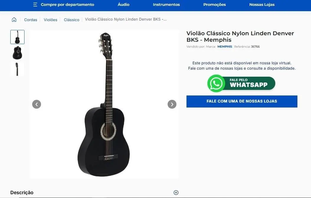 Violão clássico Mephins - Foto 2