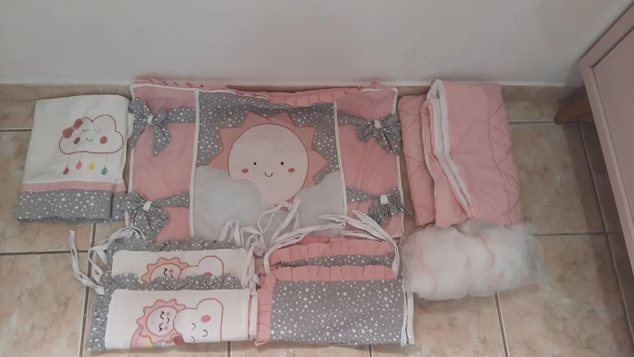 Vendo kit berço NOVO 