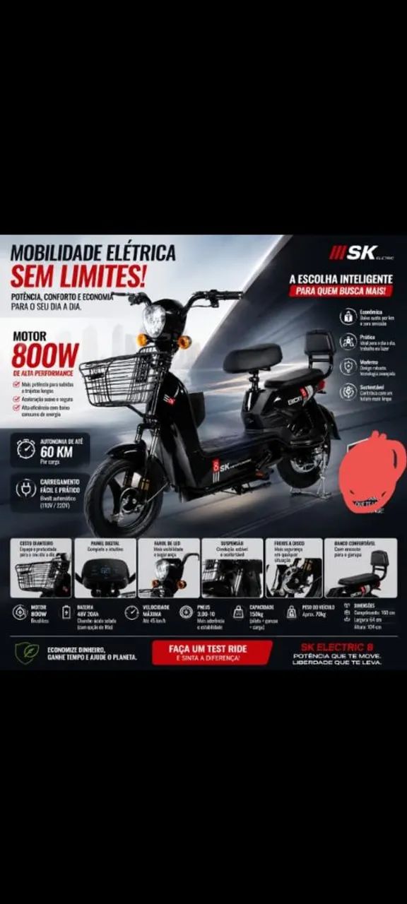 Vendo moto elétrica  - Foto 2