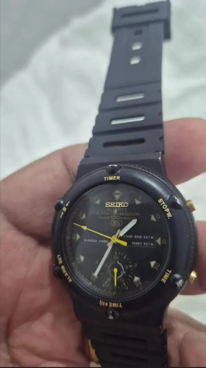Relógio SEIKO 5 SPORT  V600   -  RARIDADE - Foto 2
