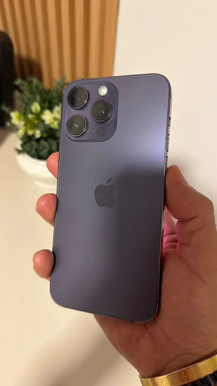 iPhone 14 Pro Max 128GB roxo  - Foto 5