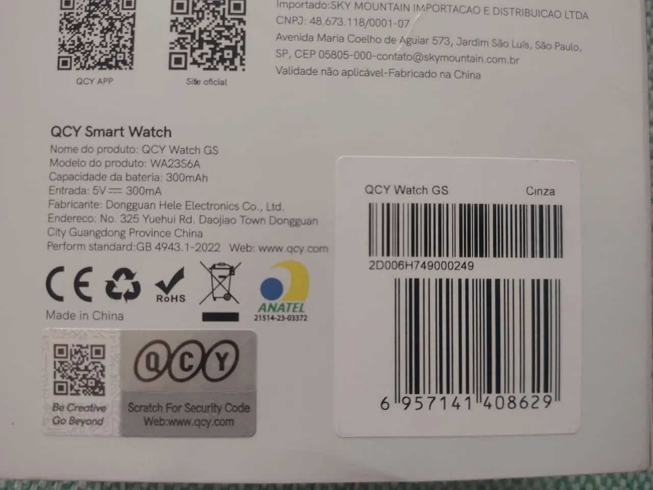 Smartwatch QCY GS S6 - Foto 5
