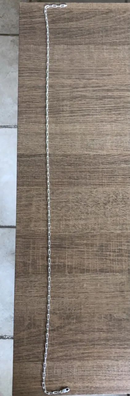 Correntinha de prata 925 de 80cm - Foto 4