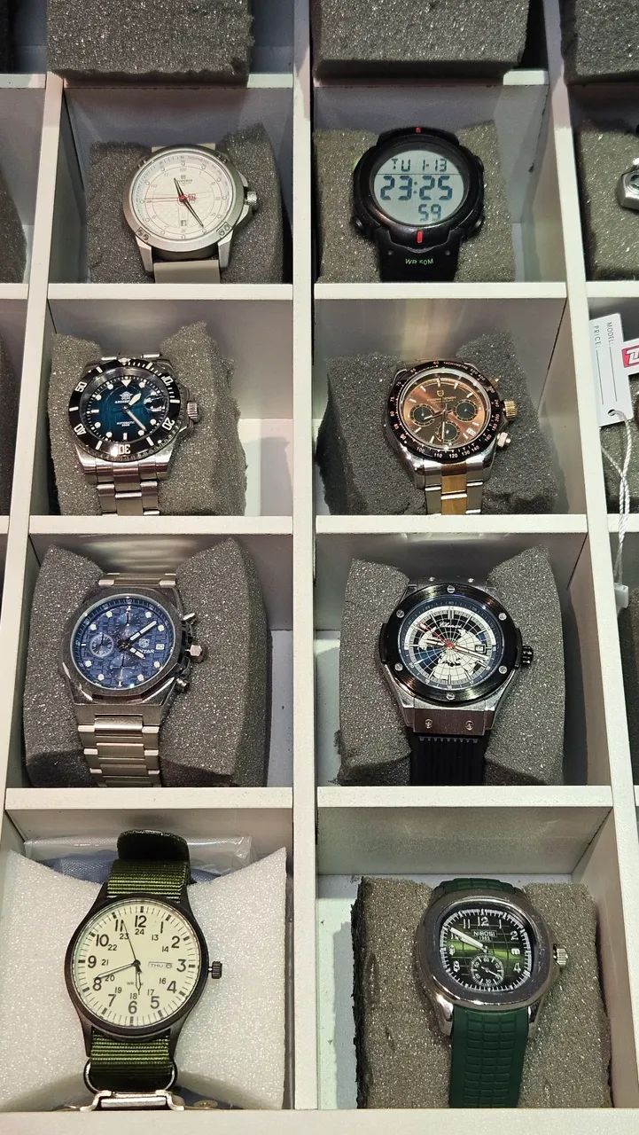 Relógios multimarcas. Rolex, Patek Phillipe, Navyforce, Pagani Design etc.. - Foto 5