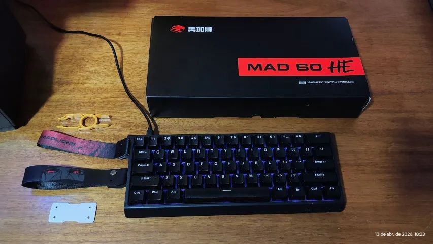 TECLADO MAGNÉTICO MADLIONS MAD 60HE