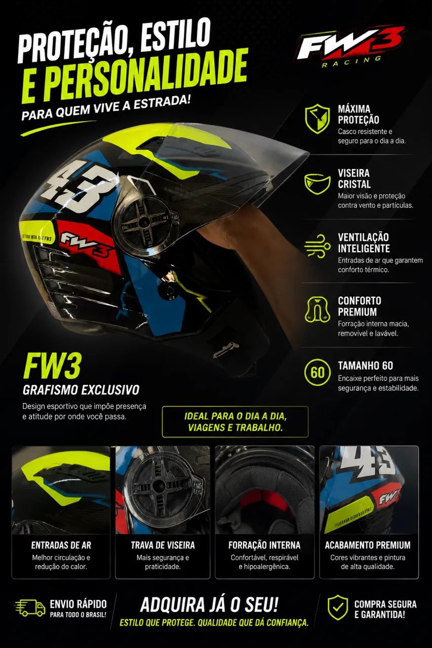 Capacete em Ótimo estado 