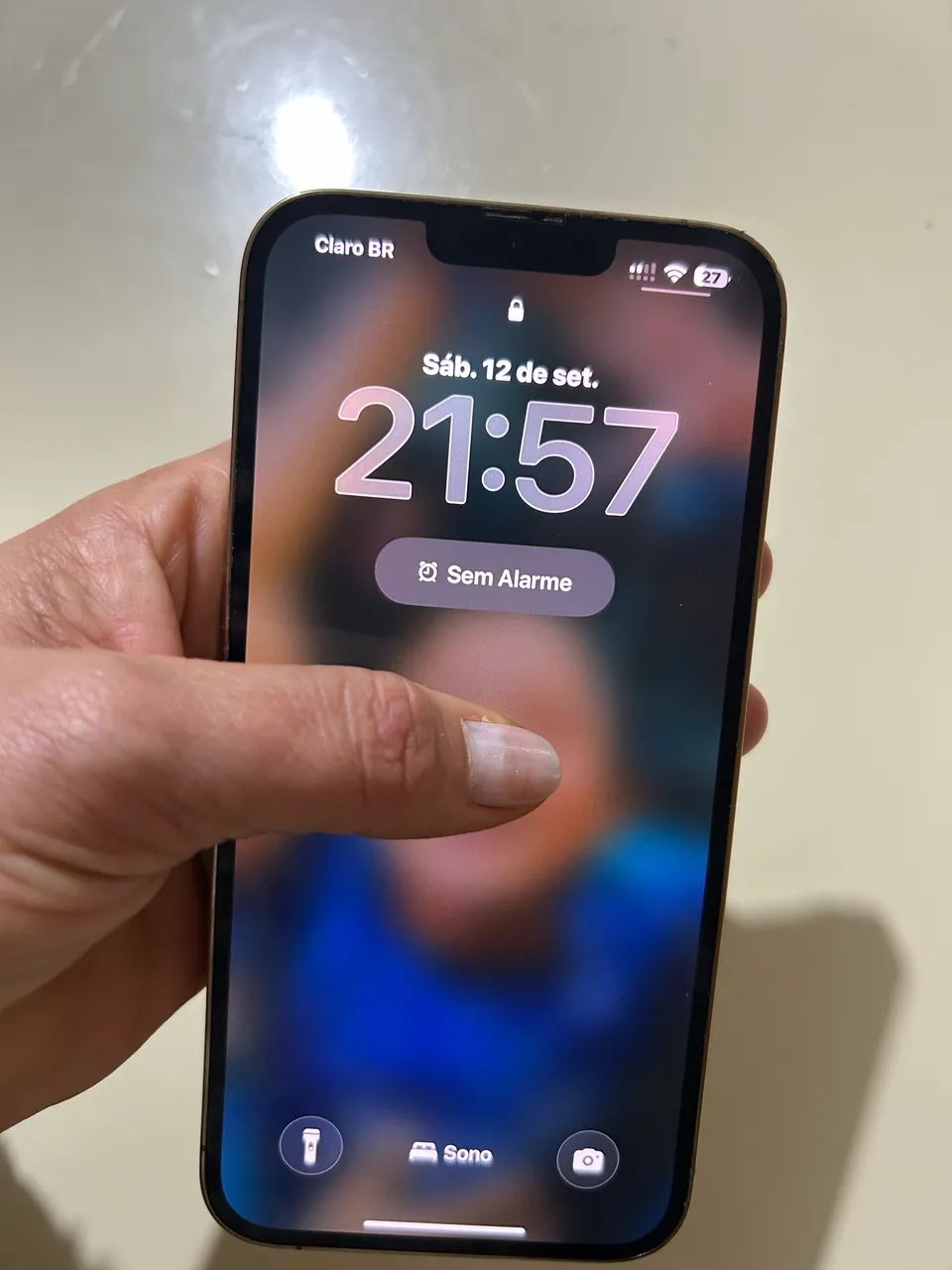 IPhone 13 Pro Max 128 GB Dourado Seminovo - Foto 4
