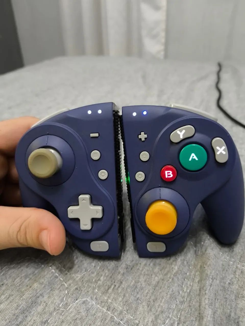 Controle Nixy Wizard para Switch 1 - Gamecube edition - Foto 3