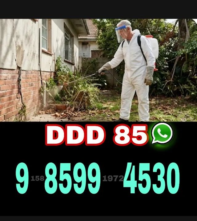 Dedetização com garantia de resultado