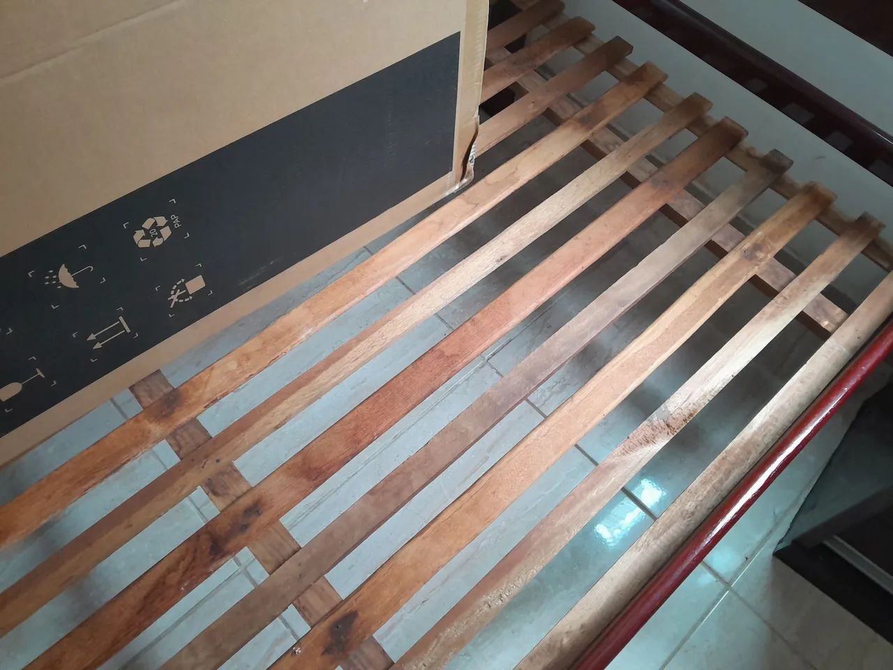 Cama de solteiro madeira maciça  - Foto 5