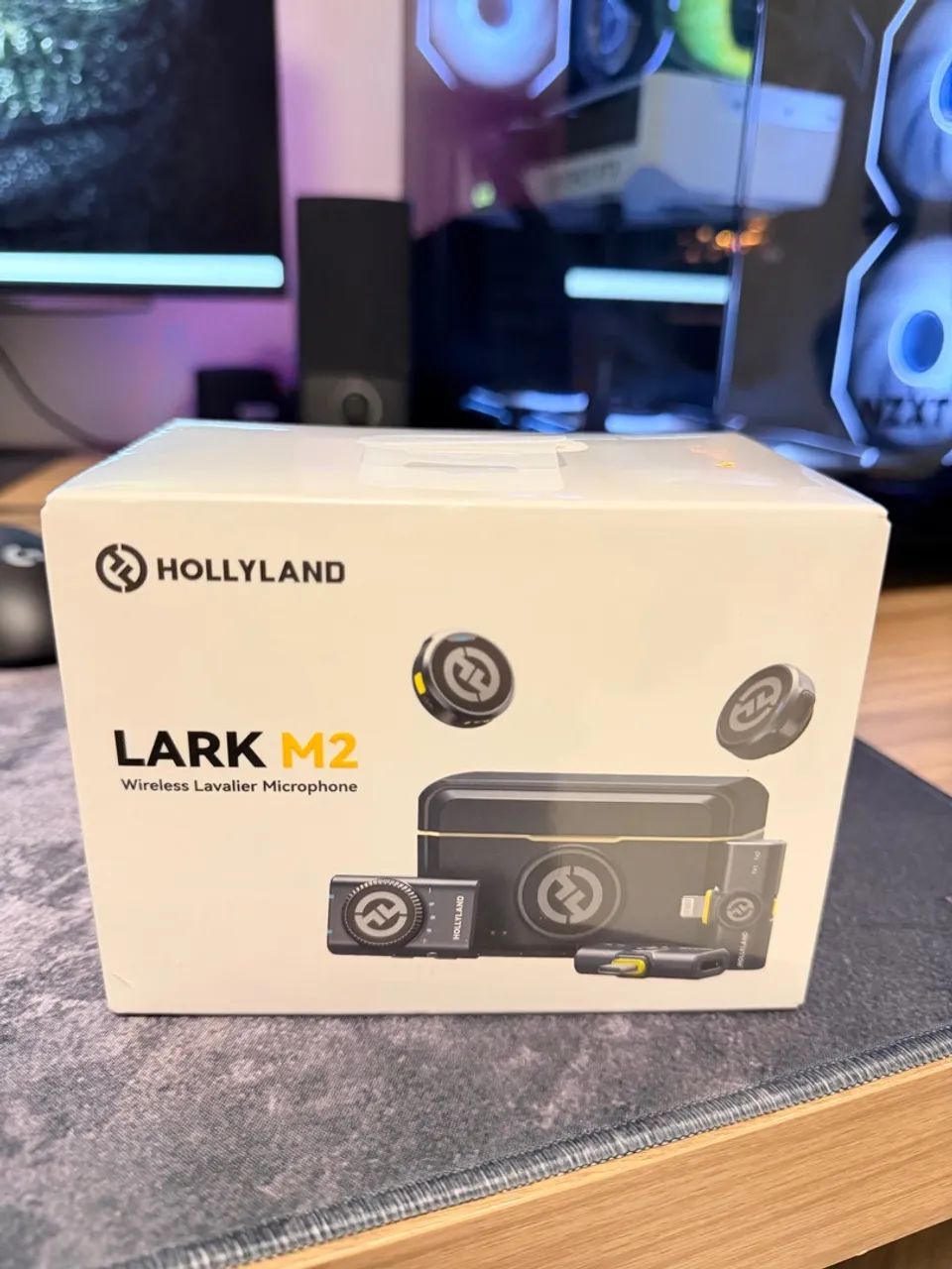 Microfone Sem Fio Hollyland Lark M2 Combo