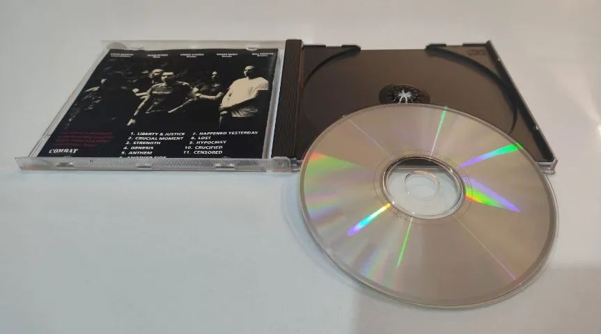 CD  Agnostic Front: Liberty & Justice for... (Importado, prensagem de 1989) - Foto 3