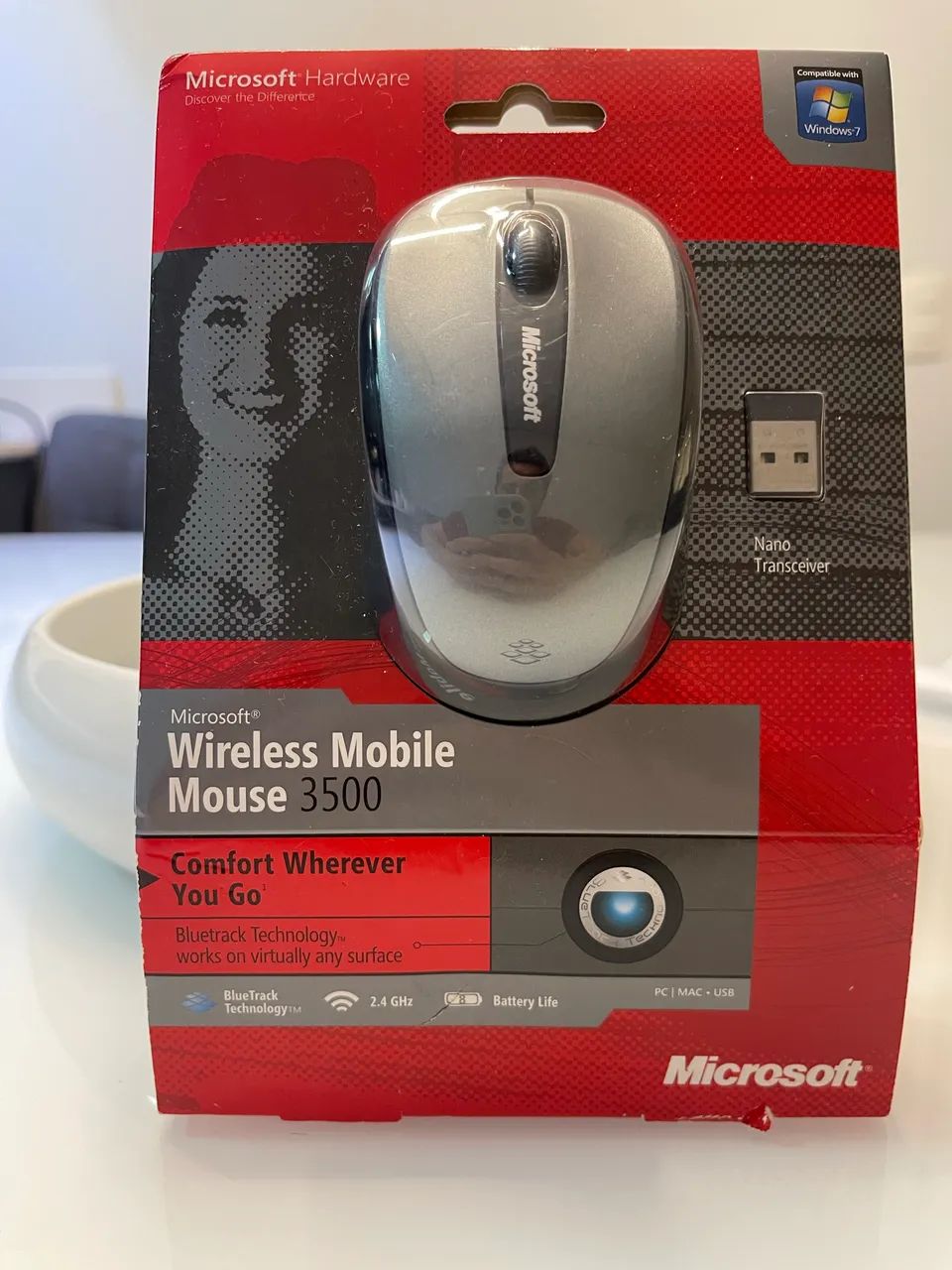 Mouse Microsoft sem fio 