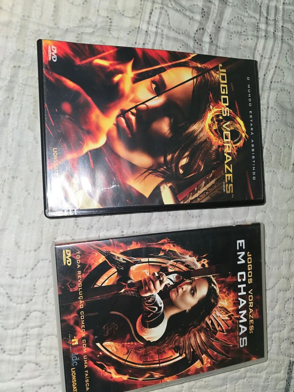 Jogos Vorazes & Em Chamas - DVD