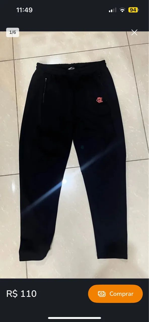 calça flamengo 