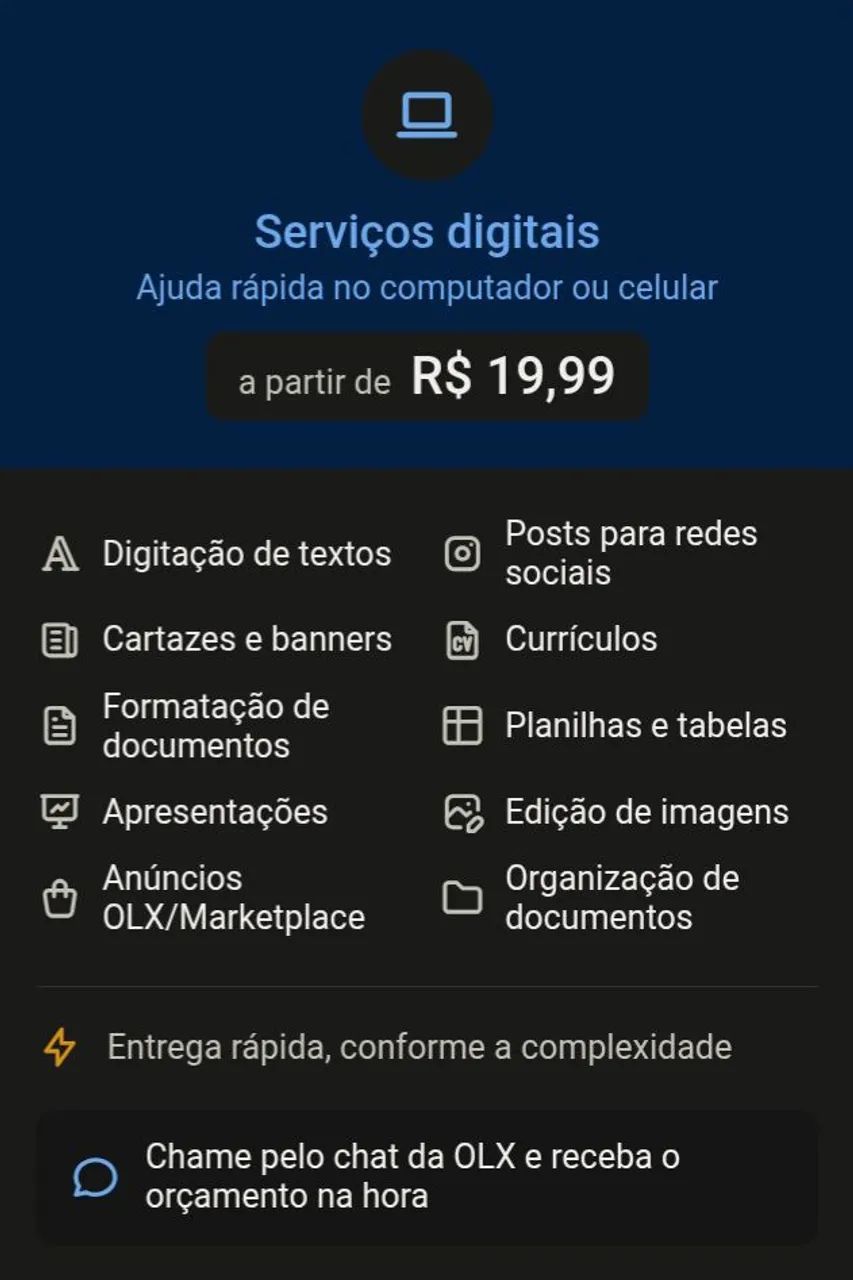Serviços digitais  - Foto 2