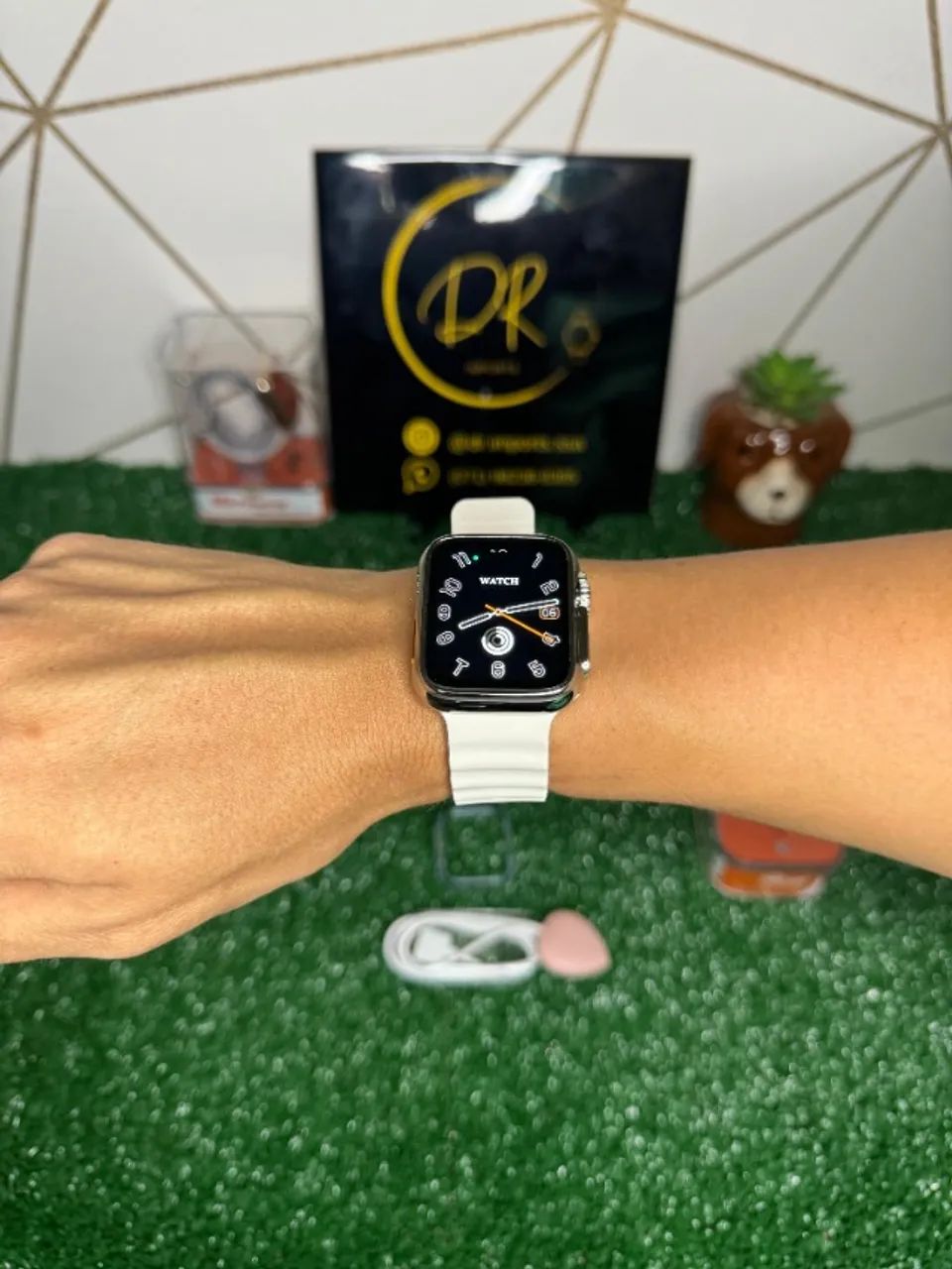 Relógio Smartwatch Microwear Ultra 3 Mini 38mm Séries 10 Feminino Infantil Ips Chat GPT - Foto 6
