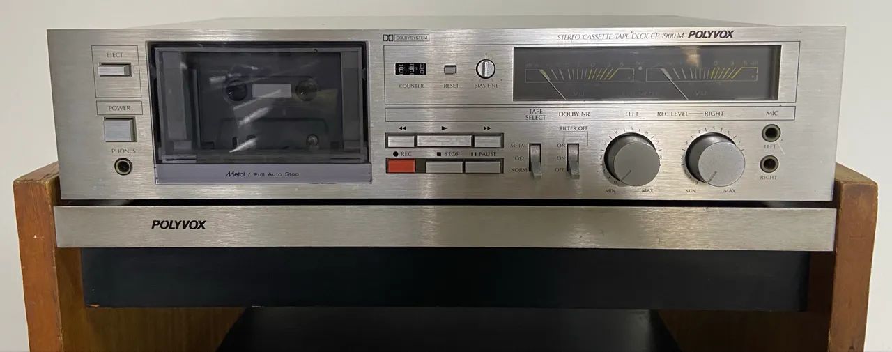 Tape deck k7 Polivox 