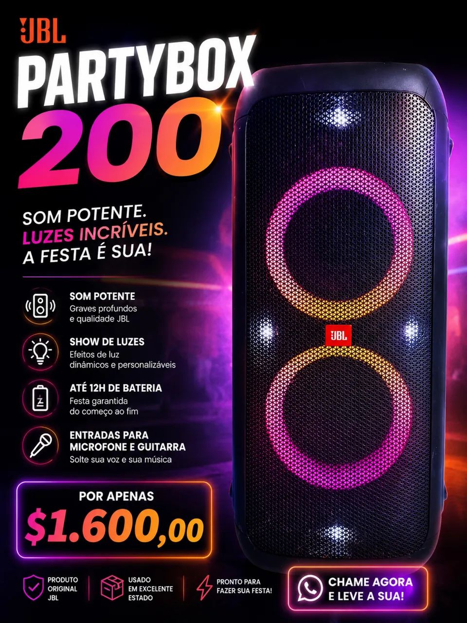 JBL PARTYBOX 200